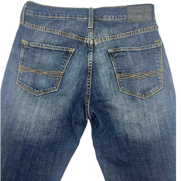 Denizen‎ Men's Levi's 231 Athletic Fit Denim Blue Jeans W30 X L32 Cotton Work - Picture 4 of 12